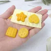 Party Decoration Artificial Cookie Model Food Plaything Snowman Yard Stakes Dessert Models Lifelike Biscuit Simulated Adorn Toy Christmas