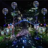 20-Zoll-LED-Leucht-Bobo-Luftballons mit Lichterkette, transparenter Ballon, Festival-Dekoration, Geburtstag, Hochzeit, Partyzubehör