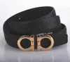 Ceinture de créateurs pour hommes Cintura Uomo ceintures en cuir à boucle lisse et à boucle lisse réversibles pour femmes Ornement de mode de luxe de luxe avec boîte