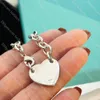 Hou van hanger ketting designer letter ketting vrouwen 925 sterling zilveren ketting klassieke vrouwen hangers ketting met doos