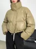 Femmes vers le bas Parkas Zoki Streetwear moto manteau bouffant Vintage américain coupe parc hiver épais chaud à manches longues en vrac coton 231120