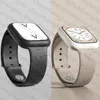 Pulseiras de relógio de silicone para Apple Watch ultra 49mm Designer Smart Strap iwatch 8 7 6 2 4 5 Series Pulseira 41mm 45mm 40mm Pulseira líquida Correias 38 44mm Homens Mulheres Pulseira
