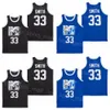 Movie Basketball 33 Will Smith Jersey Music Television MTV First Annual Rock N Jock BBall Retro Sport Pullover Breathable Vintage HipHop College Black Blue Shirt