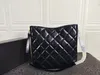 10A Sac d'impression en peau de vache de qualité miroir de qualité supérieure 26 cm Sac à main en cuir véritable avec fermeture à glissière de luxe Designer Petit shopping Bandoulière Noir Bandoulière Boîte 2024