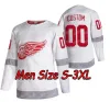 Maglie da hockey Detroit Red Wing 71 Dylan Larkin 57 David Perron 27 Michael Rasmussen 52 Jonatan Berggren 2 Olli Maatta 8 Ben Chiarot 24 Pius