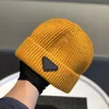 Topp Prad Beanie Mens Hants Designer Hattar Personlig trend Hip Hop Warm Winter Hat Yellow Hat Red Hat Black Hat Factory Shop