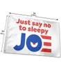 Zeg nee tegen Sleepy Joe-vlaggen 3x5ft polyester stof, hangend alle landen, dubbelzijdig bedrukt, één laag6105830