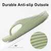 Sole des flops comwarm épais flip femmes et hommes tapis de yoga d'été extérieur plage string sandales pour douche non glissantes sans glissement 230419 963