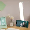 Night Lights Multifunctional Magnetic Upright Desk Lamp Rechargeable Office Read Bedroom Mirror LED Light Toilet Closet Lighting