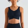 Lu Lu Align Bras Gym Strappy Sport Yoga Limoni Top Top sexy Abbigliamento donna Reggiseno push up Alternative di marca LL