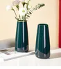 Vases Doux De Luxe Rétro Vase En Verre Hydroponique Fleur Séchée Arrangement Navire Décoration Minimaliste Créatif