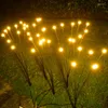 Rüzgar Tahrikli Güneş Firefly Lamba Açık Kamp Çim Proje Aydınlatma Peyzaj Dekorasyonu