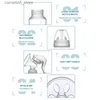 Breastpumps Breast Pump For Breastfeeding Manual Breast Milk Catcher Baby Feeding Pumps Lightweight Silicone Hand Pump Breastfeeding Manual Q231120