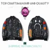 Topp hantverk Mens Jackets Shark Mens Star Spots Designers Coat Varsity Cobrranding Stylist Storm Ghosts Military Style Camouflage Jacket Baseball Wearkorz0 O