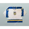 GDSIR Niestandardowa nazwa i numer 25 Ukraina Hockey Jersey New Ed S-L-XL-XXL-3XL-4XL-5XL-6XL