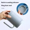 Water Bottles 1pc Grey Creative PP Liner Portable Office Large Capacity Covered Drinking Cup Milk Coffee Gift For Kitchen