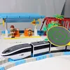 ElectricRC Track Track Control Snake Train Train Railway Toy RC S Tracks S Children Set Model 230419