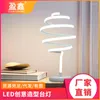 Table Lamps Modern Led Crystal Lamp Acrylic White Horse Masa Lambas Glass Cover Dining Room Bedroom