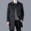Misto lana da uomo arrivo giacca invernale da uomo moda cappotto di lana da uomo casual trench di lana uomo giacca elegante da uomo full size M-4XL DY117 231120