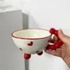 Mokken 2023 Kerstcadeau Ins Koffie Theekop Creatieve Hartmok Romantische geschenken Keramische melkbekers Cadeau voor vriendin Vrouw 231120