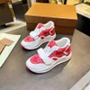 Moda Lüks Sneaker Defender Tasarımcı Gündelik Ayakkabı Orijinal Deri Marka Spor ayakkabıları Kadın Trainer Koşu Ayakkabıları Ace Bots Marka S501 009