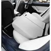 Car Seat Covers For Tesla Model 3 Y Seat Cover Nappa Leather OEM Design Half Set Cushions Front Row Rear Row Car Modified Interior Accessories Q231120