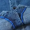 Herren Westen Jeansjacke Frühling Sommer Jeans Vneck Design Koreanische Lose Lässige Mode Allmatch Style Männliche Kleidung 230420