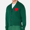 cárdigan suéter de diseñador suéteres de mujer suéter de diseñador para mujer 420 g tela de calidad UNISEX diseño de patrón de corazón de lujo Venta al por mayor 2 piezas 10% de descuento