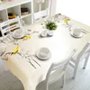 Tkanina stołowa dostosuj 3D obrus europejski rzeźbione kwiaty Wzór Wodoodporne gęstość prostokątne tkaniny domowe ślubne tkaniny