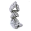 Oreiller doux en peluche lapins en peluche, poupées d'animaux, jouet 9 pouces, cadeau moelleux pour enfants