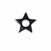 Pendant Necklaces Natural Stone Hematite Black Pentagram 19 19mm Bead Non-magnetic Charm Jewelry Diy Necklace Accessories For Women Men