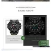 Wristwatches Smael Brand Luxury Military Sports Watches Men Quartz Analog Led Digital Watch Man Waterproof Clock Dual Displa Dhgarden Otimd