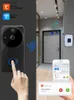 Campanelli Tuya Videocamera campanello WiFi Videochiamata Campanello per porte con carillon Doppia alimentazione CA Batteria ricaricabile Smart Intercom Alexa Google HomeL231120