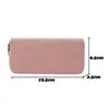 Wallets Ladies Zipper Purse Large Capacity Practical Hand Wallet Woman PU Leather Fashion Female Long Section Women 2023