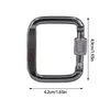 5 PCScarabiners pequenos Carabiners Celra Fivela de fivela de fivela segura Mini-fivela de fivela de fivela segura Mini-fivela de fivela de alumínio