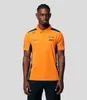 T-shirts voor heren McLaren 2023 Formule 1 Team Racing Suit T-shirt met korte mouwen Heren Zomer Sport Casual Ademend F1 Poloshirt Luxe T-shirt