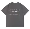 Camiseta de diseñador con letras en el pecho, impresión laminada, manga corta, camiseta informal suelta, camiseta para hombres y mujeres, camisetas, 20 de noviembre, hi-q