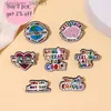 Pins Broschen Your Feelings Are Valid Emaille Pins Mental Health Brain Brosche Kreative coole Textabzeichen Tren Lel Schmuck Geschenk für FreundeL231120