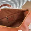 Designer Boston Bags Ladies Handbag Luxury Designer Handbags C-print Shoulder Bags Totes Leather Purses Capacity