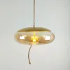 Nowoczesne szklane lampy wiszące luminaire zawiesina lampa wisząca lampa projektant kawiarni paska oświetlenia Drop Ship1560000