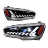 المصابيح الأمامية الأمامية للسيارة ل Mitsubishi Lancer Ex Evo 20 08-20 18 Modified Xenon Dynamic Truck Lens Lines Lights