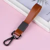 Keychains Business Genuine Leather Metal Key Chain Car Ring Bag Charm Pendant Holder Gift For Men