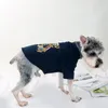 Camicie per cani Orsetto adorabile Abbigliamento per animali domestici Abbigliamento estivo per cani Camicie fresche per cuccioli Completo per cani traspirante Felpa morbida per cani di piccola taglia Chihuahua Yorkies Bulldog