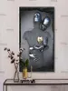 Gemälde Abstrakte Metallfigur Statue Kunst Poster Und Drucke Moderne Liebhaber Skulptur Leinwand Auf Der Wand Bilder Decor2409251