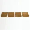 Small Mini Bamboo Dishes Eco-friendly Snack Plate Kitchen Spoon Rack Seasoning Sauce Holder Tableware j0420