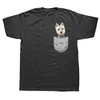 Herren-T-Shirts mit niedlichem Westie und weißem Highland Terrier, Tasche für Hundebesitzer, T-Shirts, Rundhalsausschnitt, kurzärmelig, modische T-Shirt-Kleidung, lässig