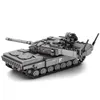 Senpo 207001 plus S0104 Survival War Leopard 2A7 tanque de batalla principal bloques de construcción de partículas pequeñas para niños L231120