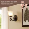 Bulbs Small Two-way Universal Turn Light Connector Retro Wall Lamp AccessoryLED LED