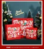 God julklapp Papperspåsar Xmas Packing Bag Snowflake Candy Box New Year Bids Gifts Wrap Decorations FY4761