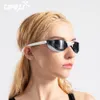 Goggles Profesyonel HD FOG Yüzme Gözlükleri Anti-UV Gözlükleri Büyük Çerçeve Silikon Yüzme Camları Erkekler ve Kadınlar İçin 230419